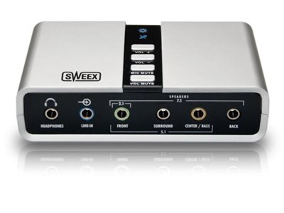 Sweex 7.1 Externe Geluidskaart - USB