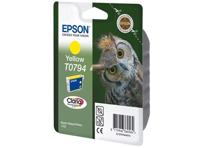 Epson inktpatroon Yellow T0794 Claria Photographic Ink main product image