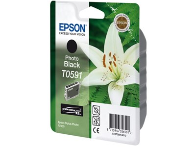 Epson inktpatroon Photo Black T0591 Ultra Chrome K3