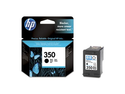 HP 350 Black Inkjet Print Cartridge
