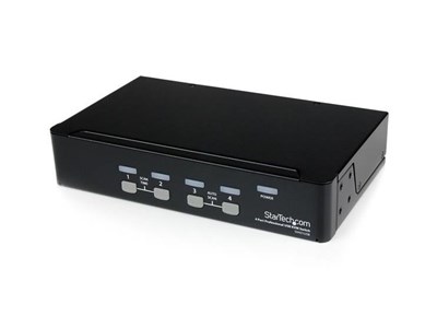 StarTech.com 4-poort Professionele VGA USB KVM-Switch met Hub