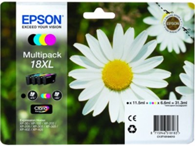 Epson Claria Home Ink Nr 18XL - Multipack