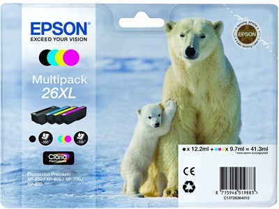 Epson 26XL (C13T26364010) - Multipack