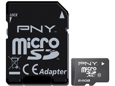 PNY MicroSDXC Android 64GB - Class 10