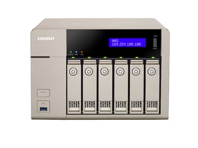 QNAP TVS-663-4G - 6-bays