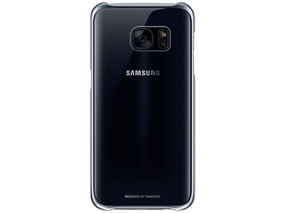 Samsung Galaxy S7 Clear Cover - Zwart