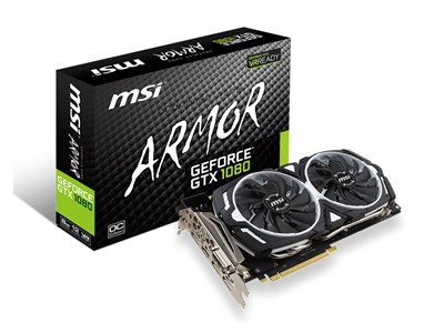 MSI GeForce GTX 1080 ARMOR 8G OC - 8 GB