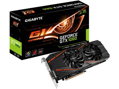 Gigabyte GeForce GTX 1060 G1 Gaming - 6 GB