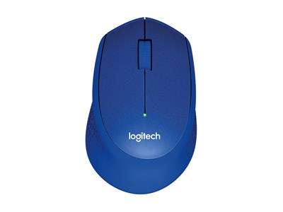 Logitech M330 Silent Plus - Blauw