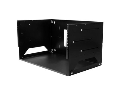 StarTech.com Wall-Mount Server Rack with Built-in Shelf - Solid Steel - 4U main product image