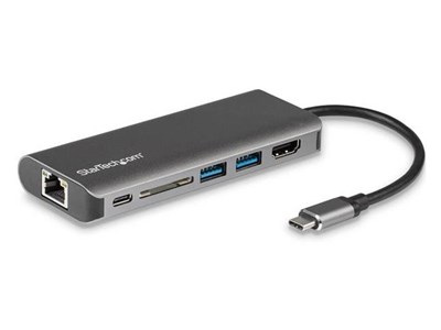 StarTech USB-C multiport adapter 4K HDMI GbE Power Delivery - DKT30CSDHPD main product image