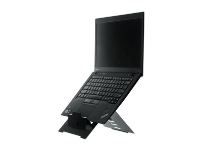 R-Go Tools Riser - Flexibele Laptopstandaard - Zwart
