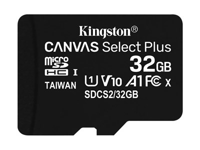 Kingston Technology Canvas Select Plus MicroSDHC 32 GB - Class 10