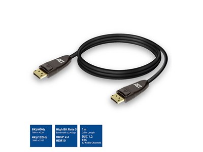 ACT AC4073 DisplayPort 1.4 kabel 8K, 1m