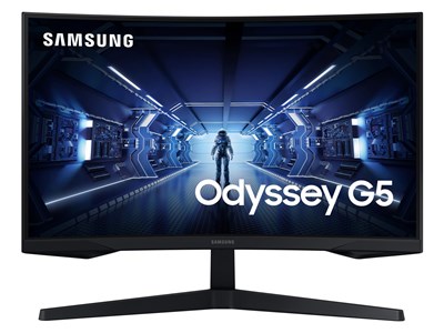Samsung Odyssey G5 Gaming Monitor(LC27G55TQWRXEN)Monitor Zwart online kopen