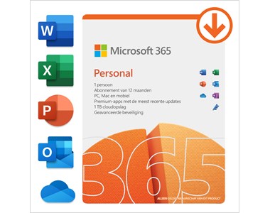 Microsoft Office 365 Personal NL - Digitale Download