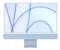 Apple iMac 2021 24&quot; 4.5K - M1 - 8 GB - Blauw