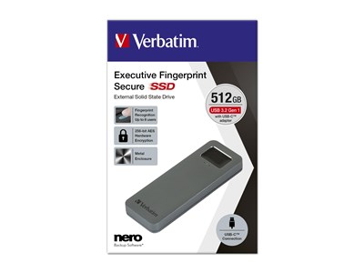 Verbatim Executive Fingerprint Secure - 512 GB