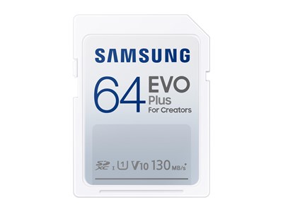 Samsung EVO Plus SDXC 64GB - Class 10