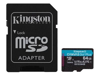 Kingston Technology Canvas Go! Plus 64 GB - Class 10