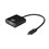 ACT video kabel adapter USB-C naar VGA - Zwart