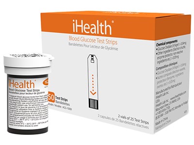 iHealth 50 Glucose Teststrips