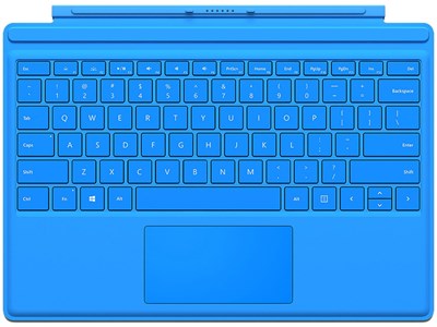 Microsoft Surface Pro 4 Type Cover - blauw | Paradigit