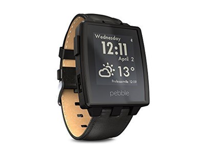 Pebble Steel Smartwatch - Mat Zwart