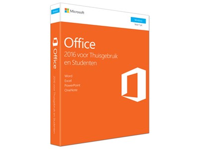 Microsoft Office 2016 voor Thuisgebruik en Studenten