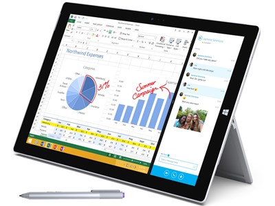 Outlet: Microsoft Surface Pro 3 - i3 - 64GB