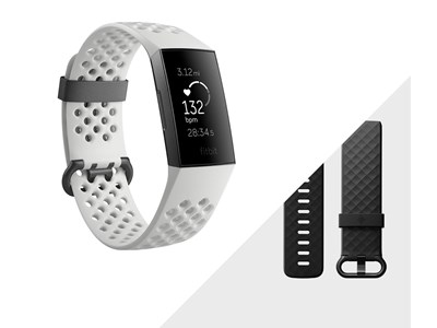 Fitbit Charge 3 Special Edition - Grafiet/Wit