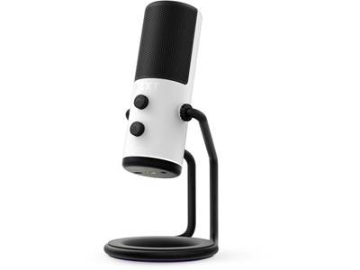 NZXT Capsule Black - PC microfoon - Wit