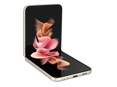 Samsung Galaxy Z Flip3 5G - 128 GB - Cr&#232;me