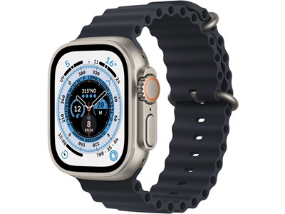 Apple Watch Ultra - Cellular - 49 mm - Middernacht Oceaan-bandje