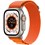 Apple Watch Ultra - Cellular - 49 mm - Oranje Alpine-bandje (maat L)