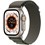Apple Watch Ultra - Cellular - 49 mm - Groen Alpine-bandje (maat L)