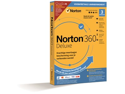 Norton 360 Deluxe 3D main product image