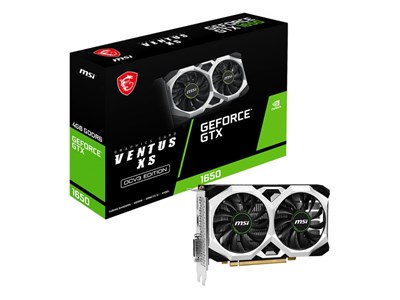 Outlet: MSI GeForce GTX 1650 D6 VENTUS XS OCV3 main product image